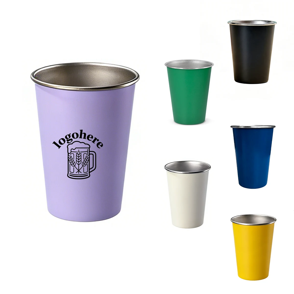 MOQ 50 Customizable Insulated Steel Mug 1