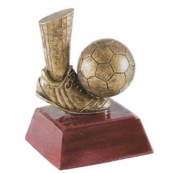 Soccer Resin Sculpture