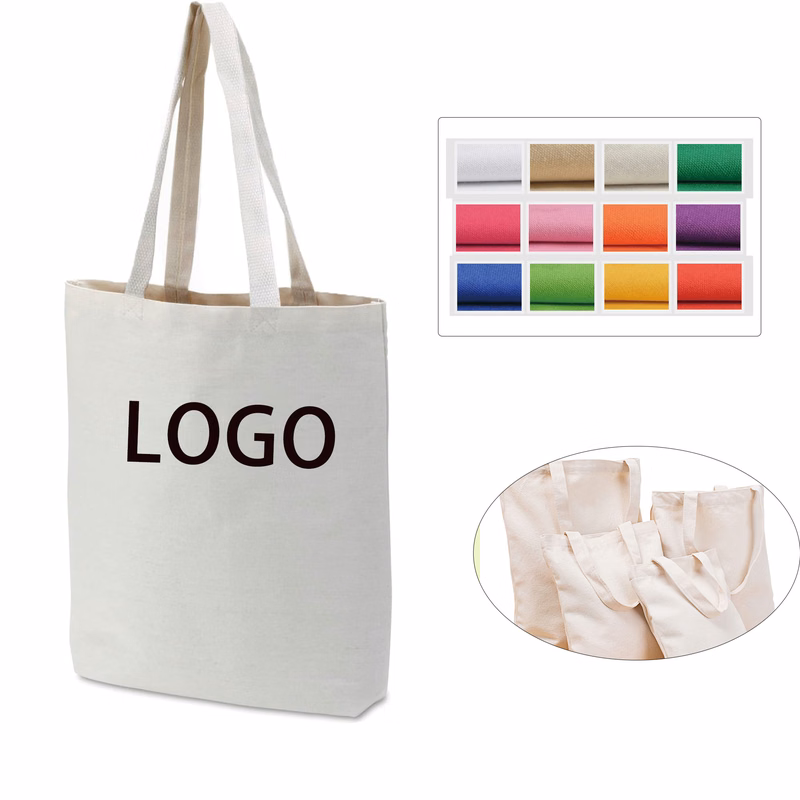 Single Shoulder Custom Canvas Shopping Bag