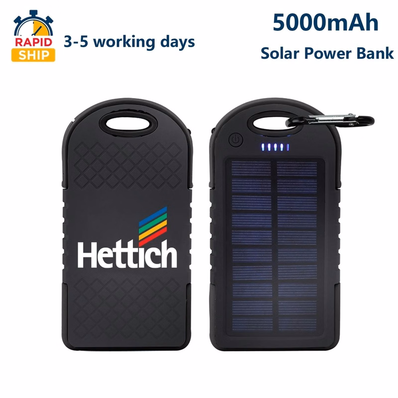 STOCK ! 5000mAh Outdoor Solar Power Bank