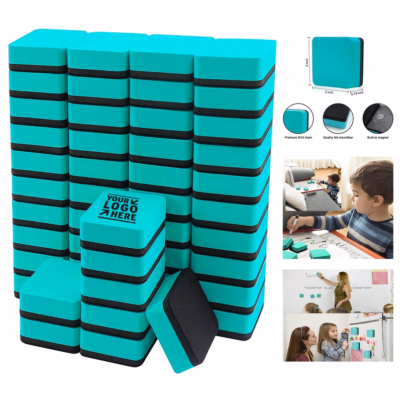 2 x 2 x 0.75 Inches Magnetic Whiteboard Mini Dry Erase Eraser