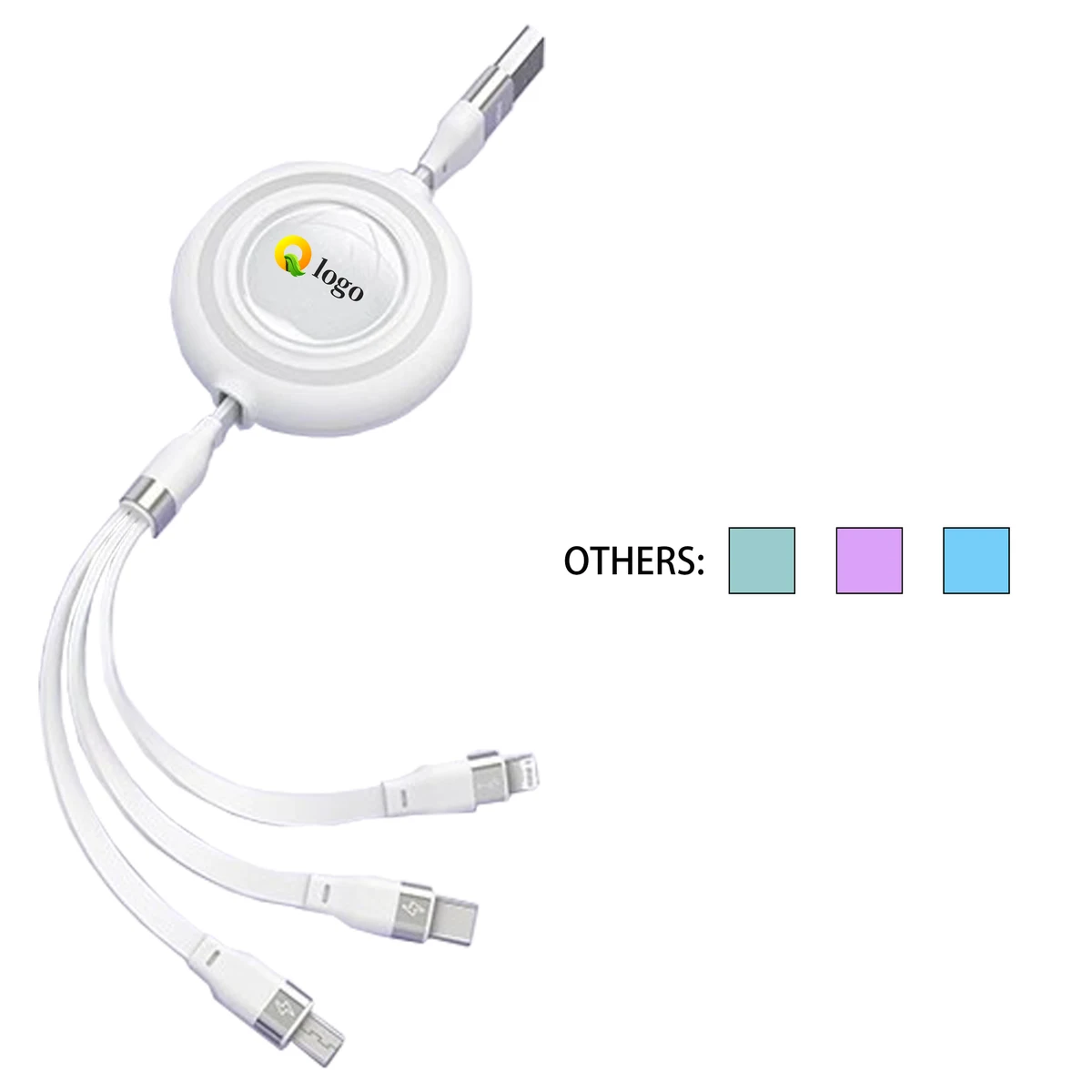 3-in-1 100 Watt Fast Charge Expansion Data Cable 1