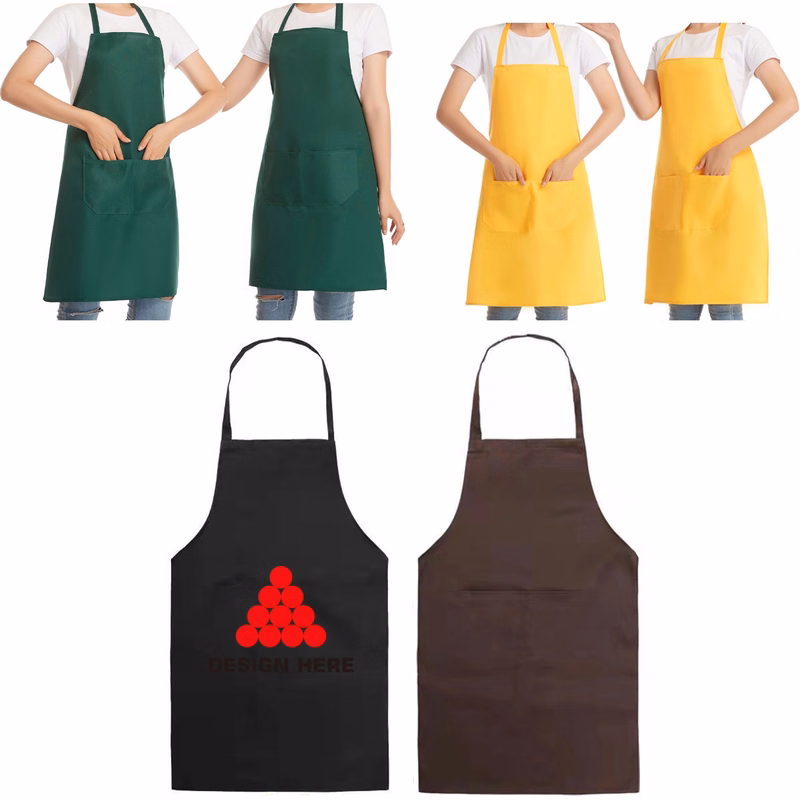 27 x  23 inch Polyester Kitchen Aprons