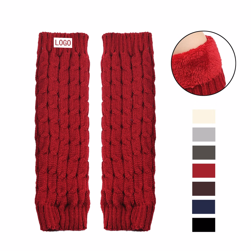Thick Knit Leg Warmers For Comfort And Warmth