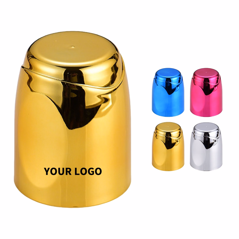 Electroplated PP Dice Cup 3.85" x 3.11" With Five Dice
