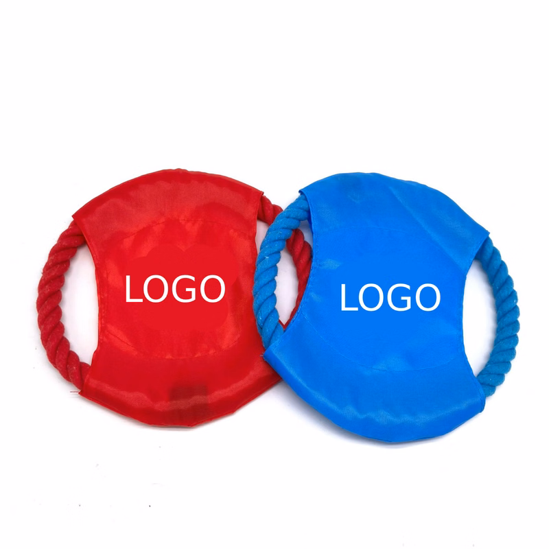 Interactive Pet Rope Throw Disc