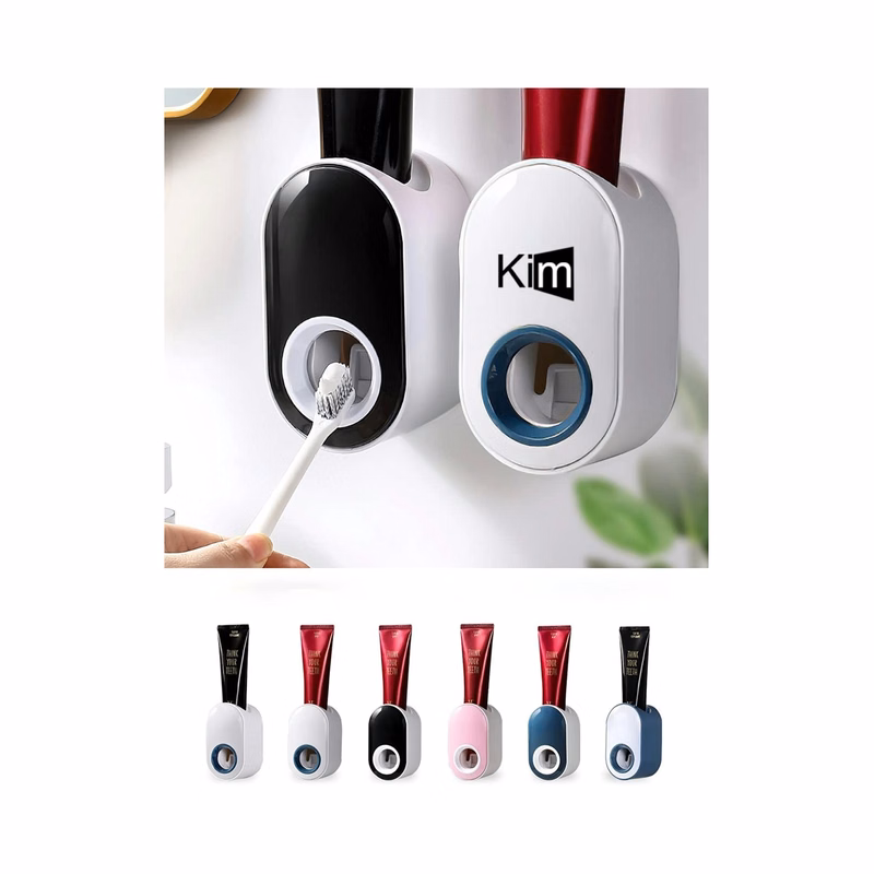 Wall-Mounted Automatic Toothpaste Squeezer