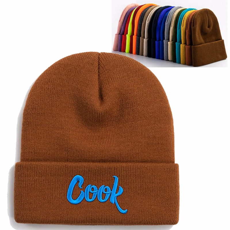 Adult Soft Knit Beanie Hat