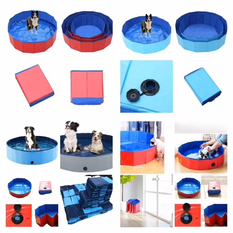 Foldable Dog Bath Swimming Pool/Collapsible Grooming Bathtub