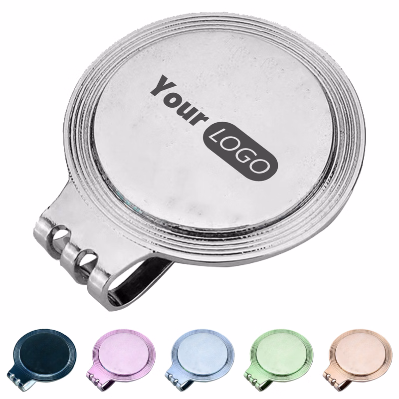 Metal Magnetic Golf Hat Clip With Logo