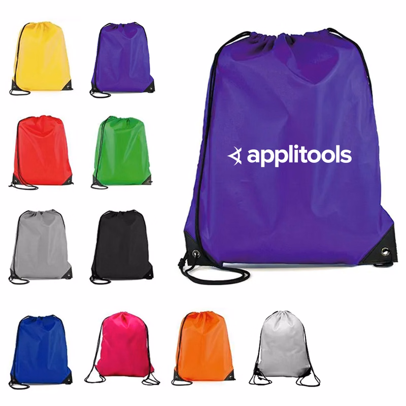 Glossy Backpack Drawstring Bag