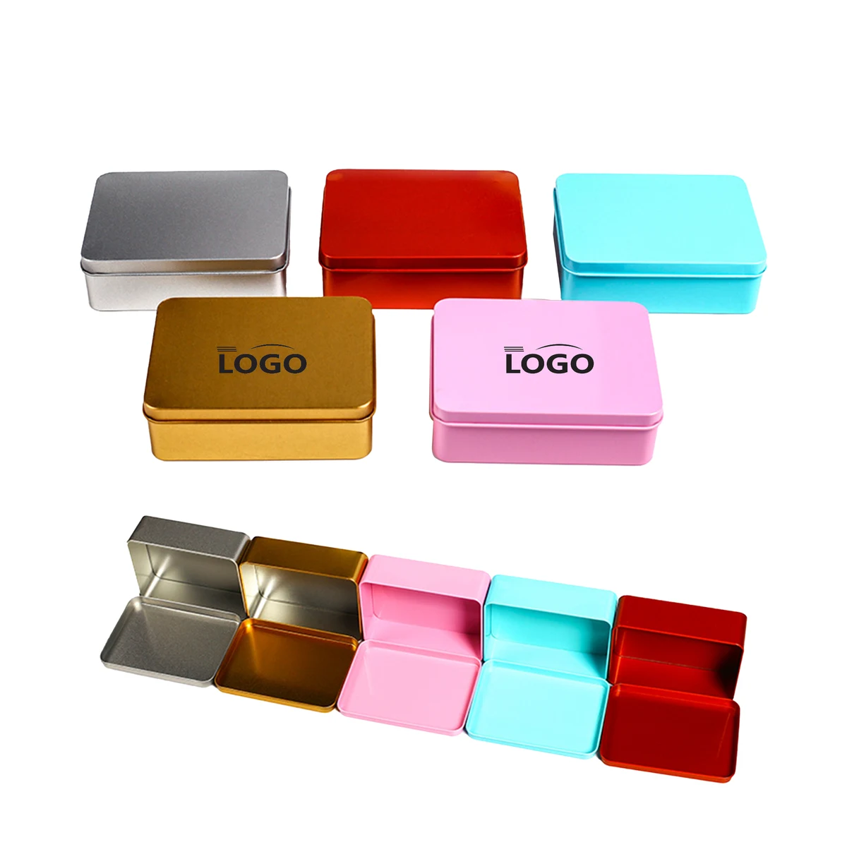 Tinplate Storage Box - Durable Metal Container 1
