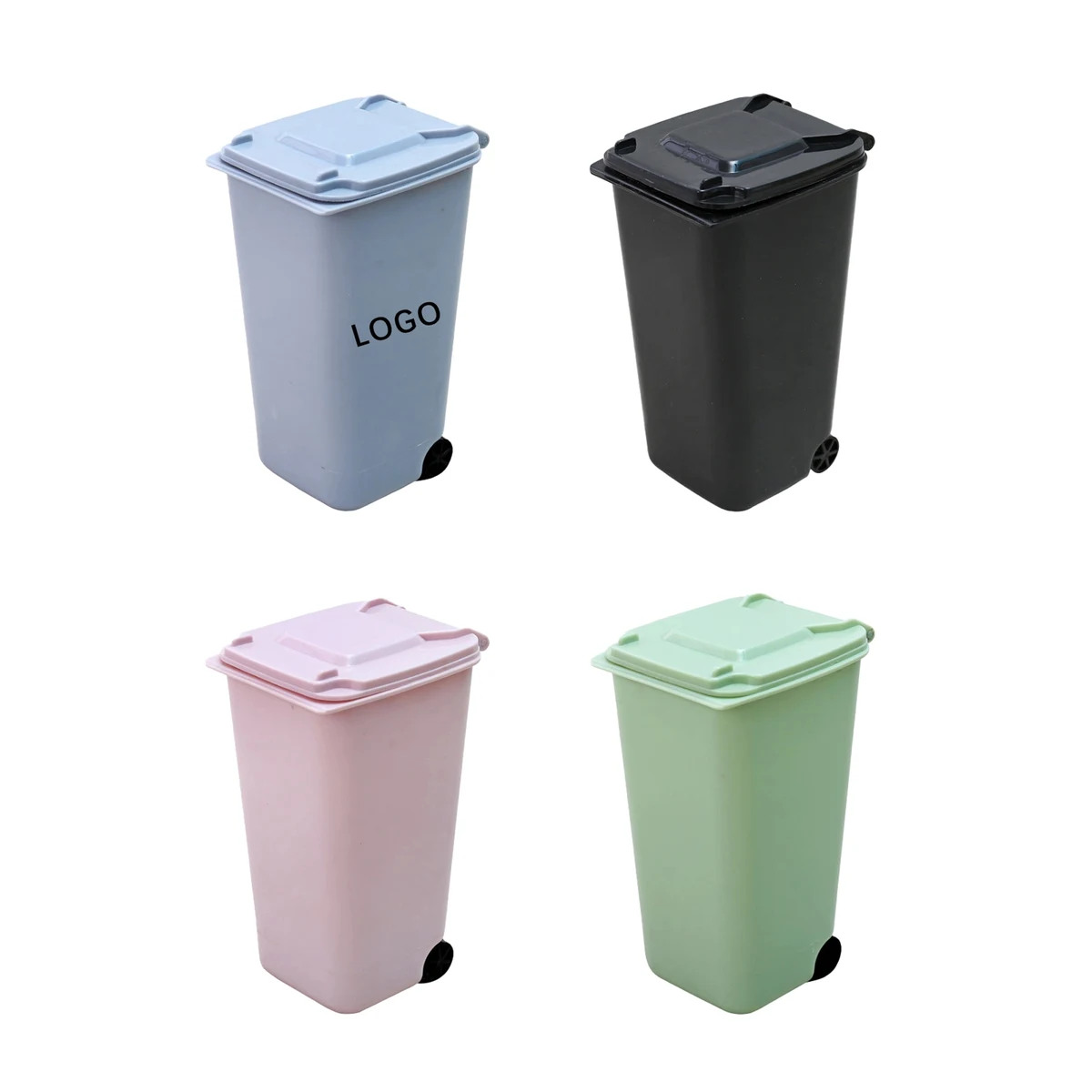 Desktop Mini Trash Can MOQ 50PCS 1