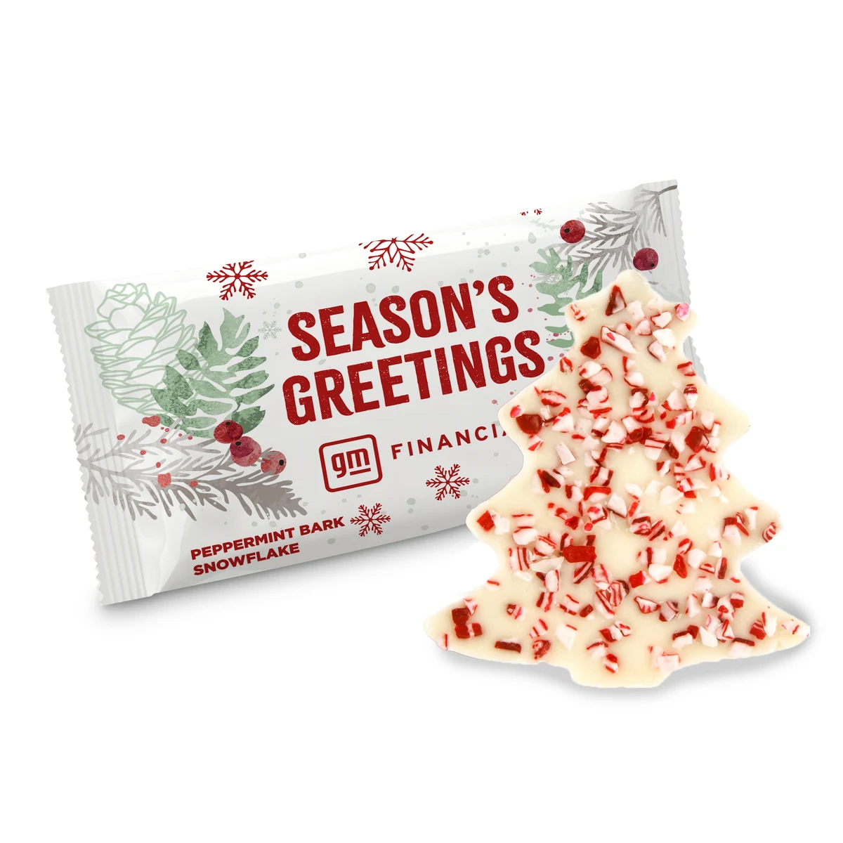 1/2 oz. Wrapped Peppermint Bark Shapes 1