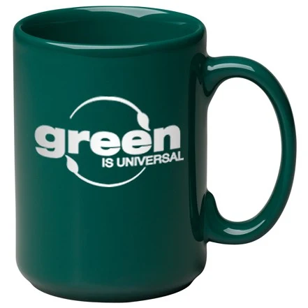 15 oz Green Jumbo Mug 1