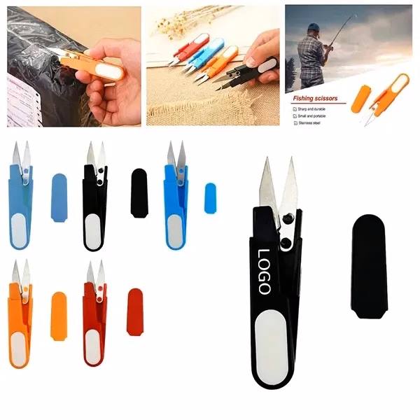 Vibrant Colorful Plastic Scissors