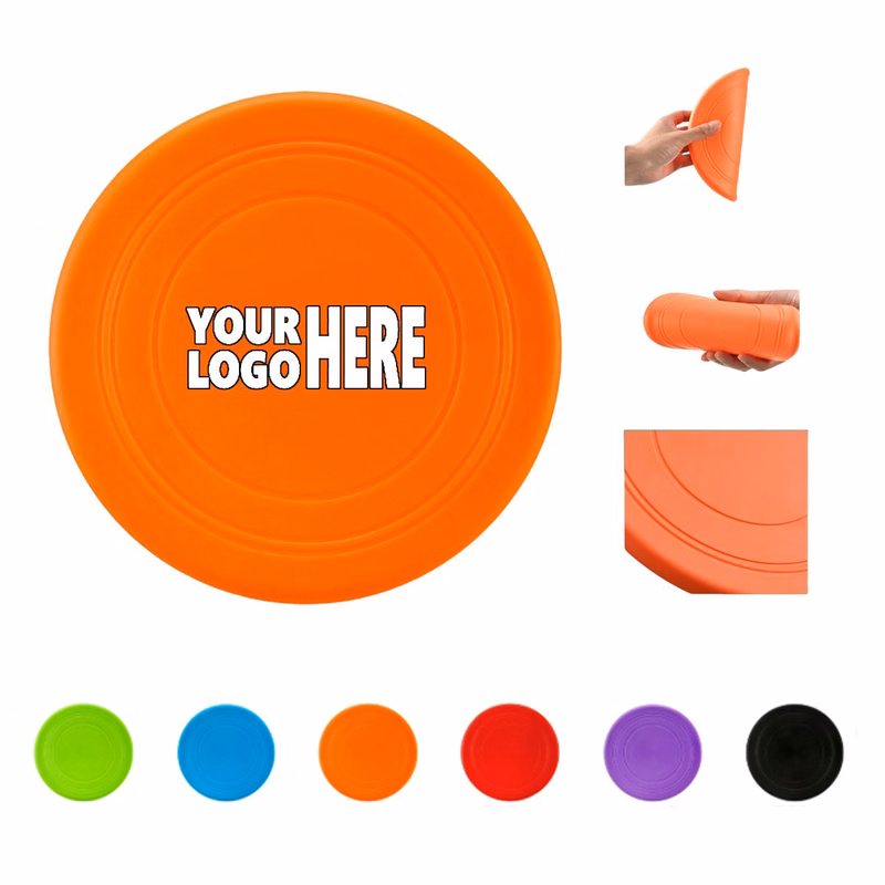 Durable Silicone Dog Flying Disc For Pet Training