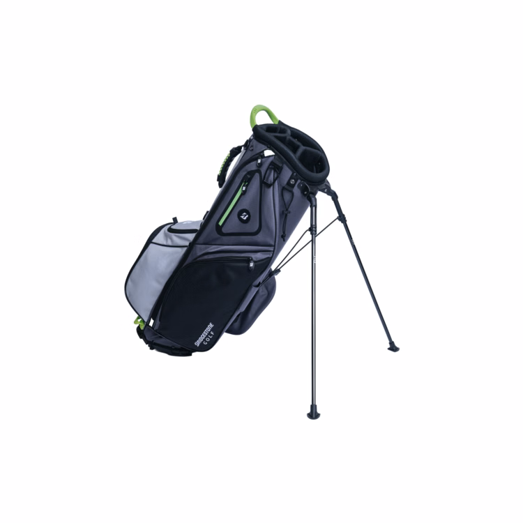 Bridgestone Gambler Lightweight Stand Bag - Black/Gray