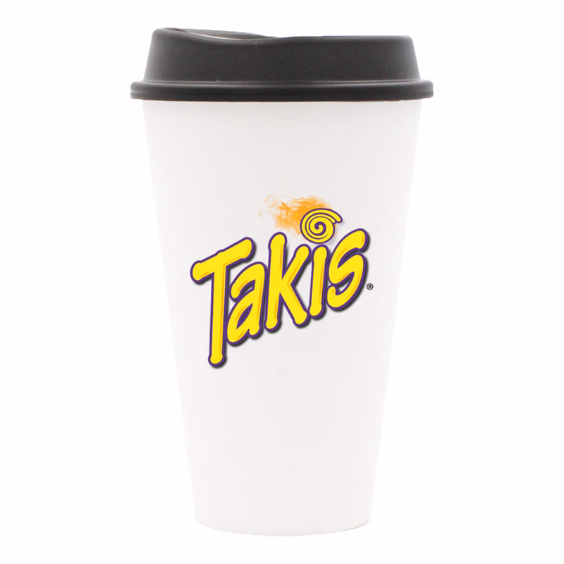 17 Oz. Java Flex, White, Digital