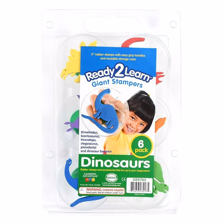 Giant Stampers - Dinosaurs Assorted 6pk