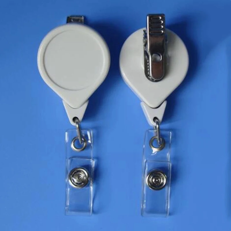 Water Drop Retractable Badge Holder 1
