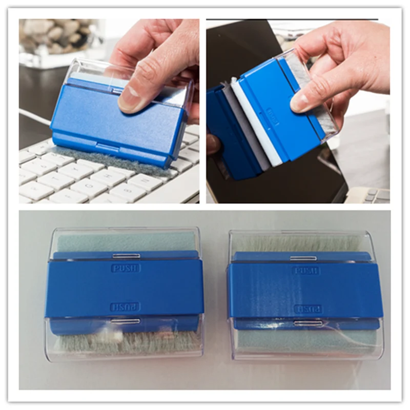 2 in 1 Computer Phone Keyboard screen Cleaner with Brush 1