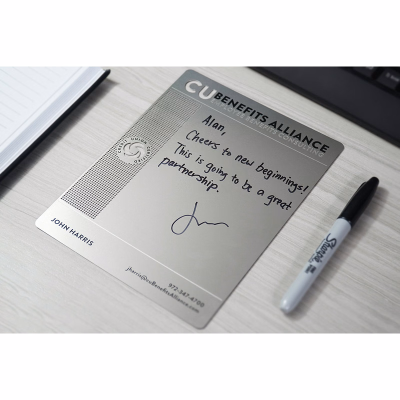 Metal Letterhead