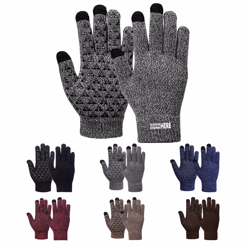 Thick Knit Touchscreen Gloves