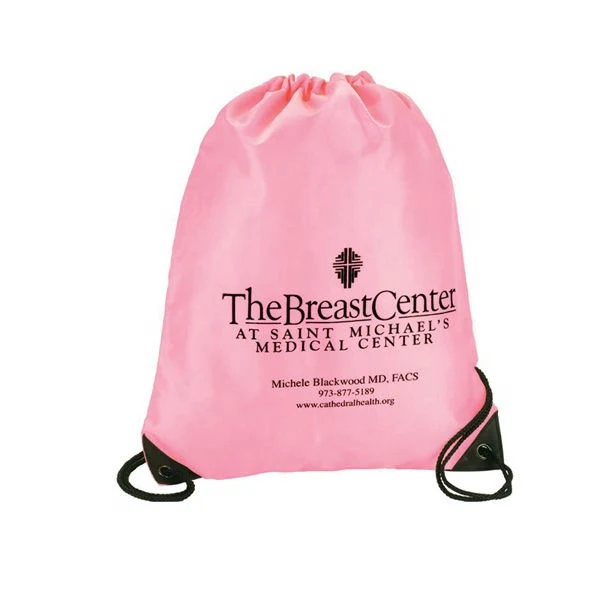 Breast Cancer Awareness Drawstring Bags 1