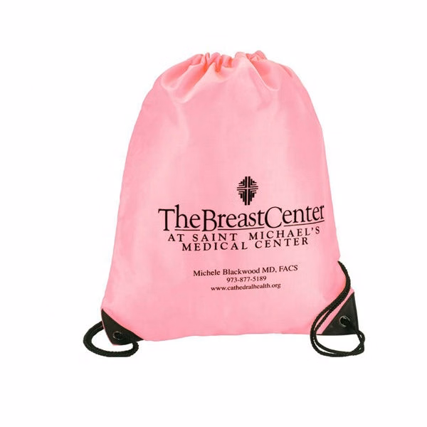 Breast Cancer Awareness Drawstring Bags