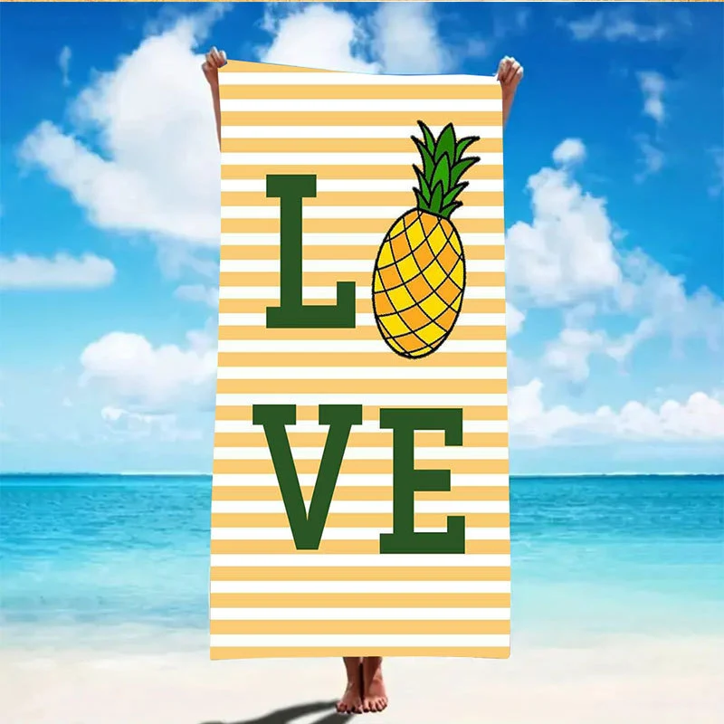 30" x 60" Sublimated Microfiber Beach Towel 1