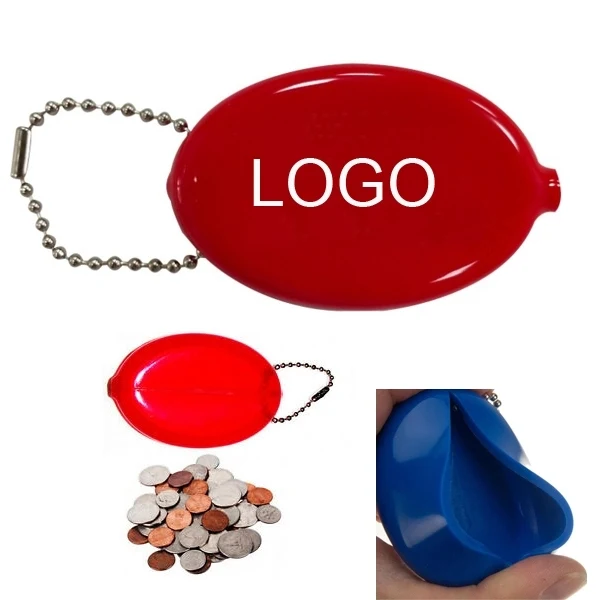Squeeze Coin Purse Oval 1