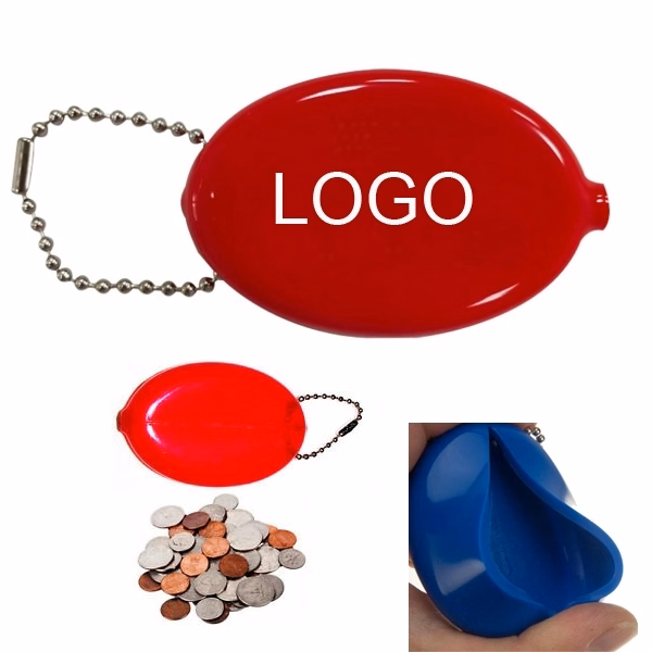 Squeeze Coin Purse Oval