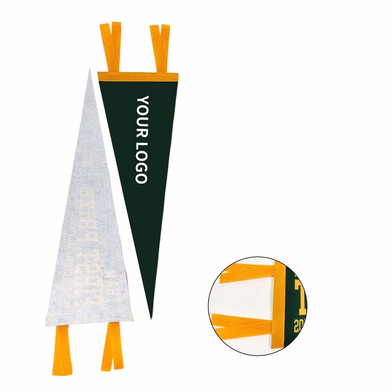 Plush Felt Pennant Flag for Clubs and Fundraisers
