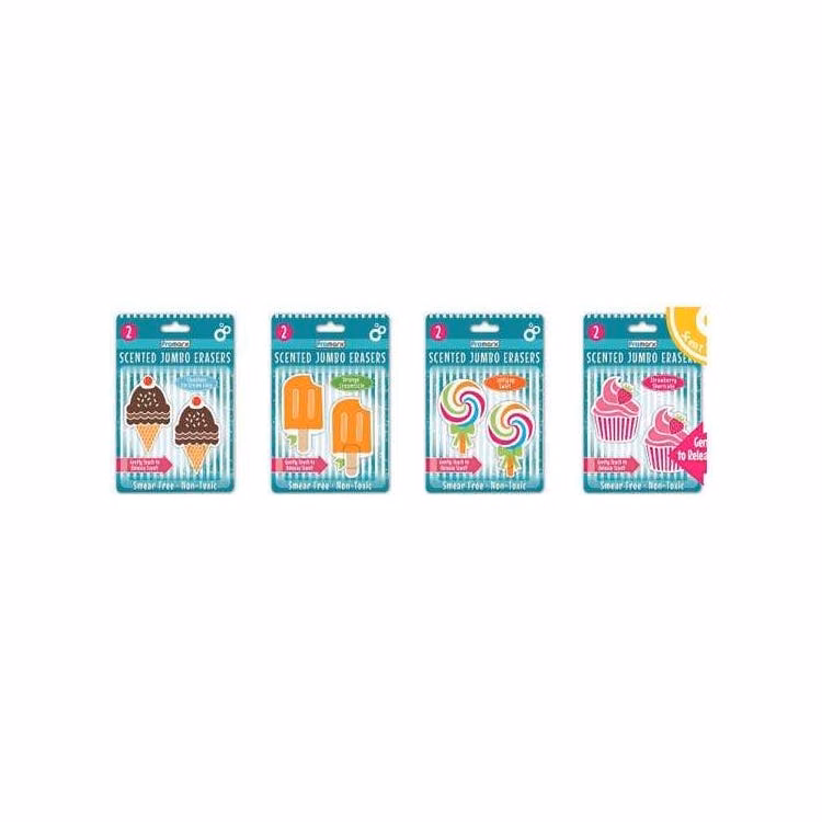 Jumbo Scented Erasers - Assorted