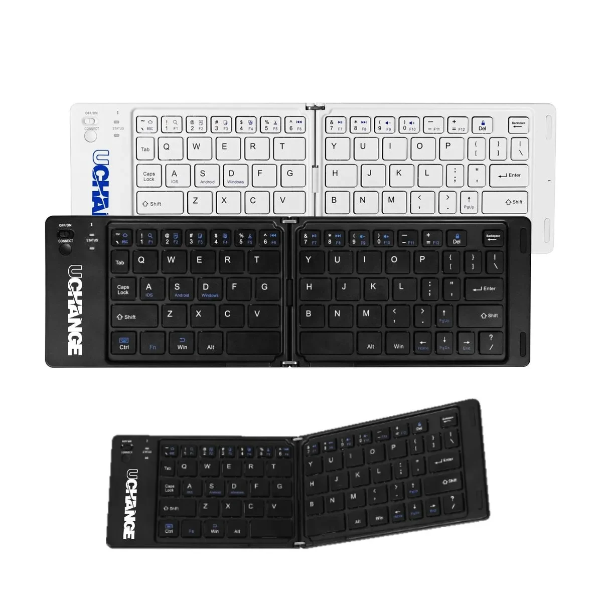 Bluetooth Foldable Keyboard For Phone Tablet And Laptop 1