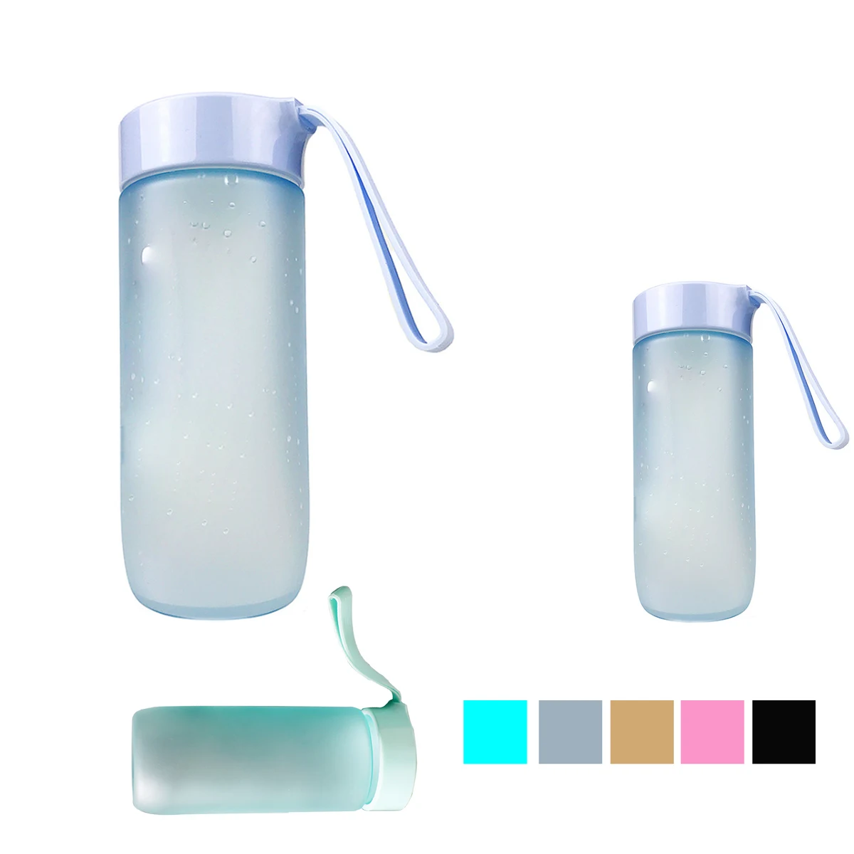 Simple Frosted Water Bottle 1
