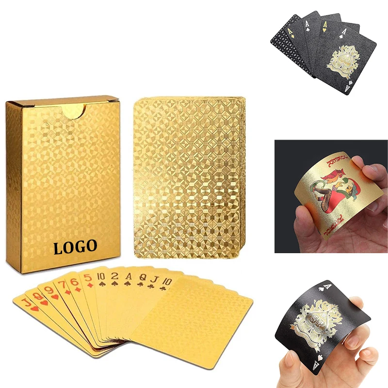 Luxury Gold Poker Playing Cards 1