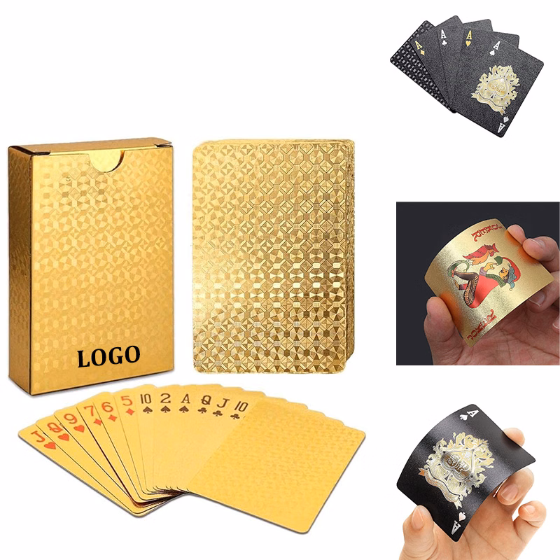 Luxury Gold Poker Playing Cards
