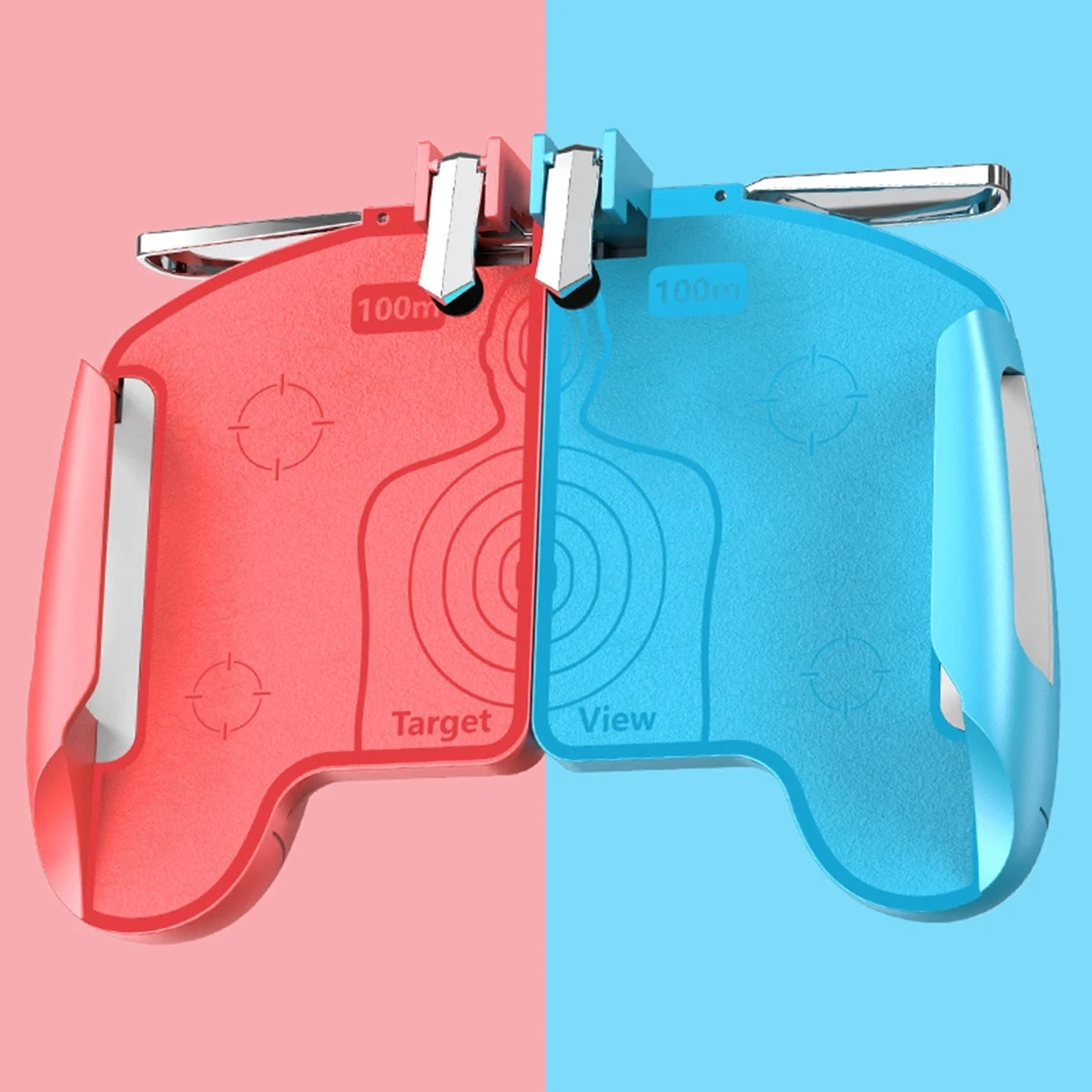 Mobile Game Controller Aim Trigger Fire Buttons 1