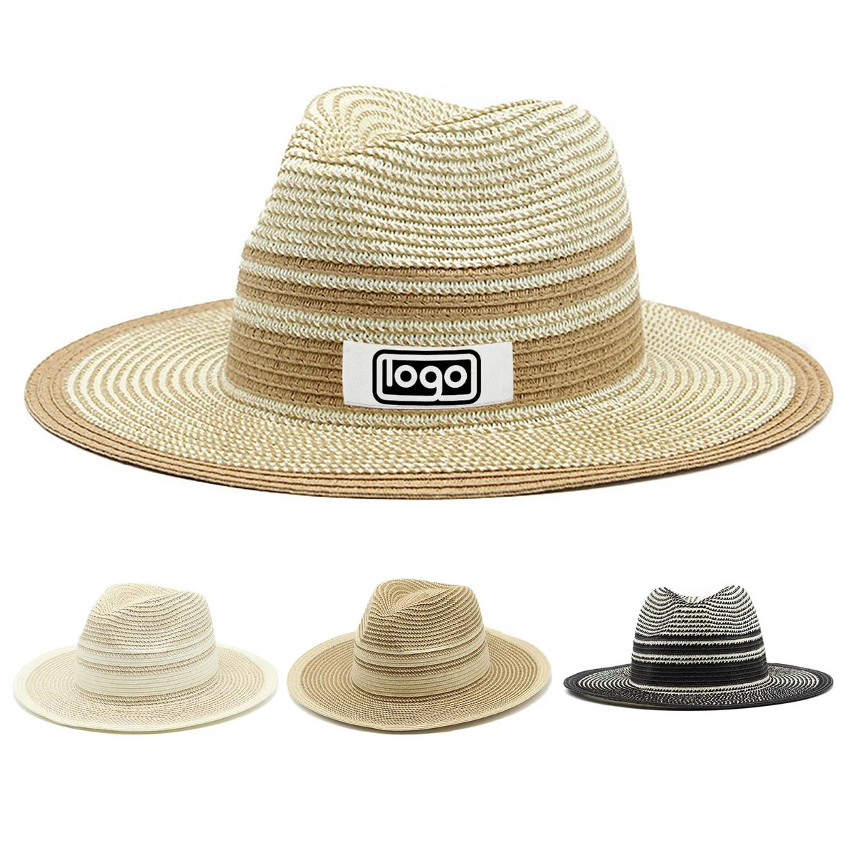 Beach Wide Brim Straw Hat 1