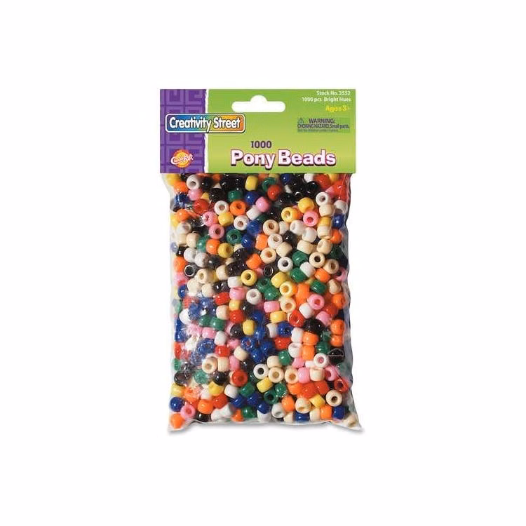 Pony Beads - Assorted Colors