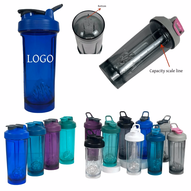 20 OZ Protein Blender Boottle Shaker Cups