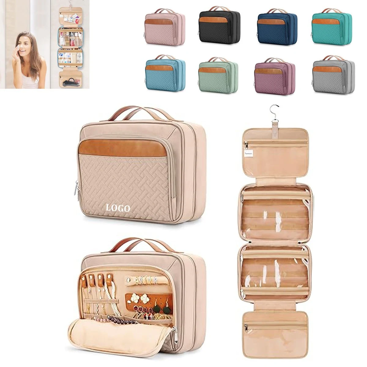 Travel Toiletries Hanging Bag 1