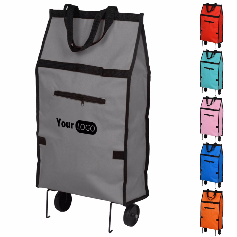 Oxford Collapsible Shoulder And Trolley Shopping Bag