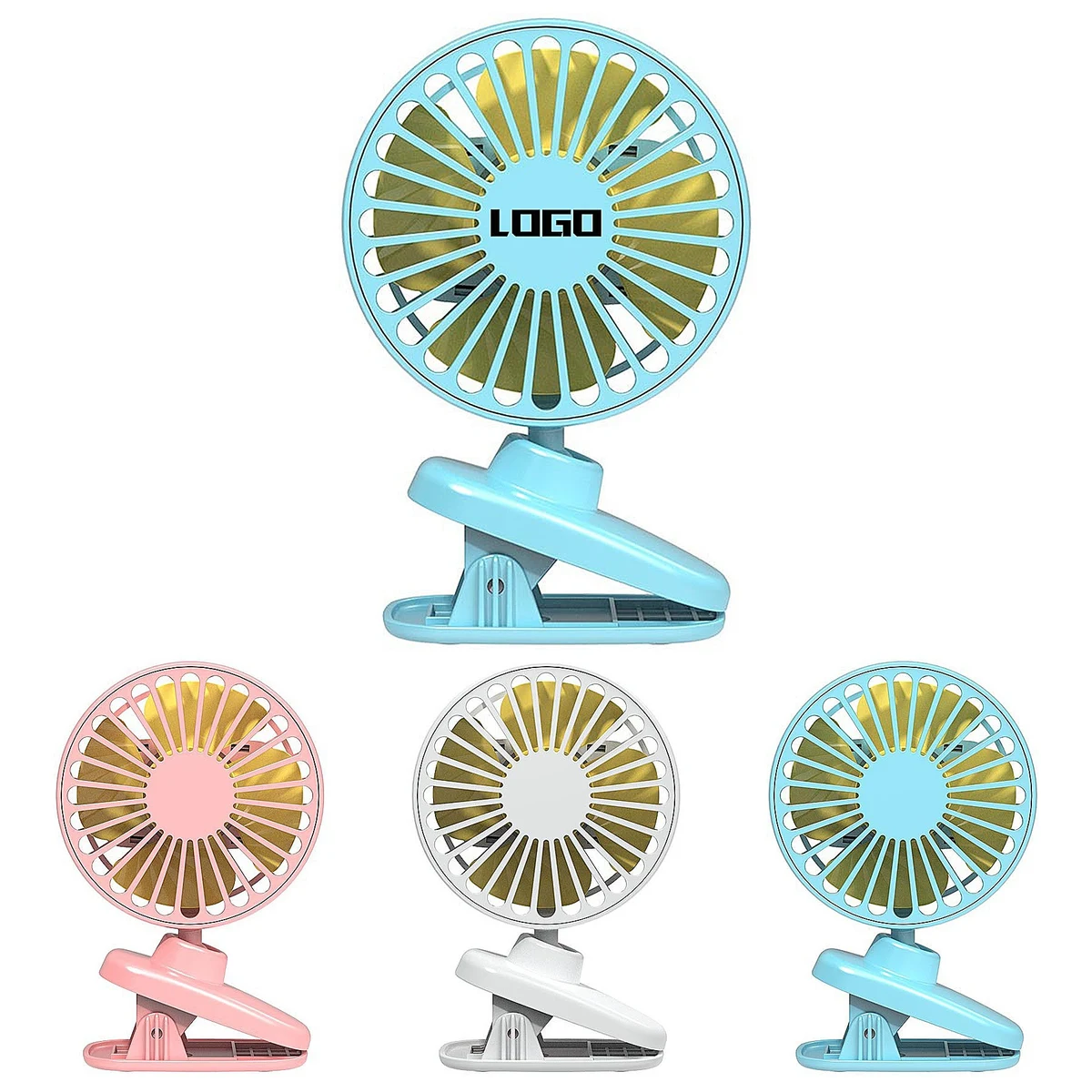 Portable Low Noise Clip USB Fan 1