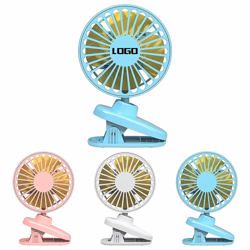 Portable Low Noise Clip USB Fan