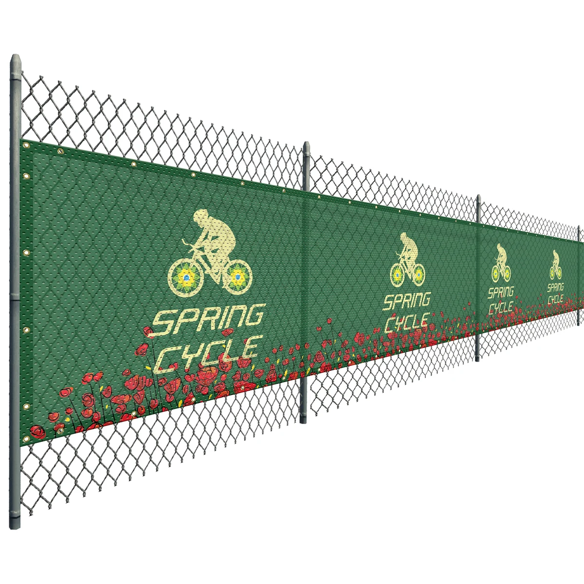4' x 48' Polyester Mesh Banner 1
