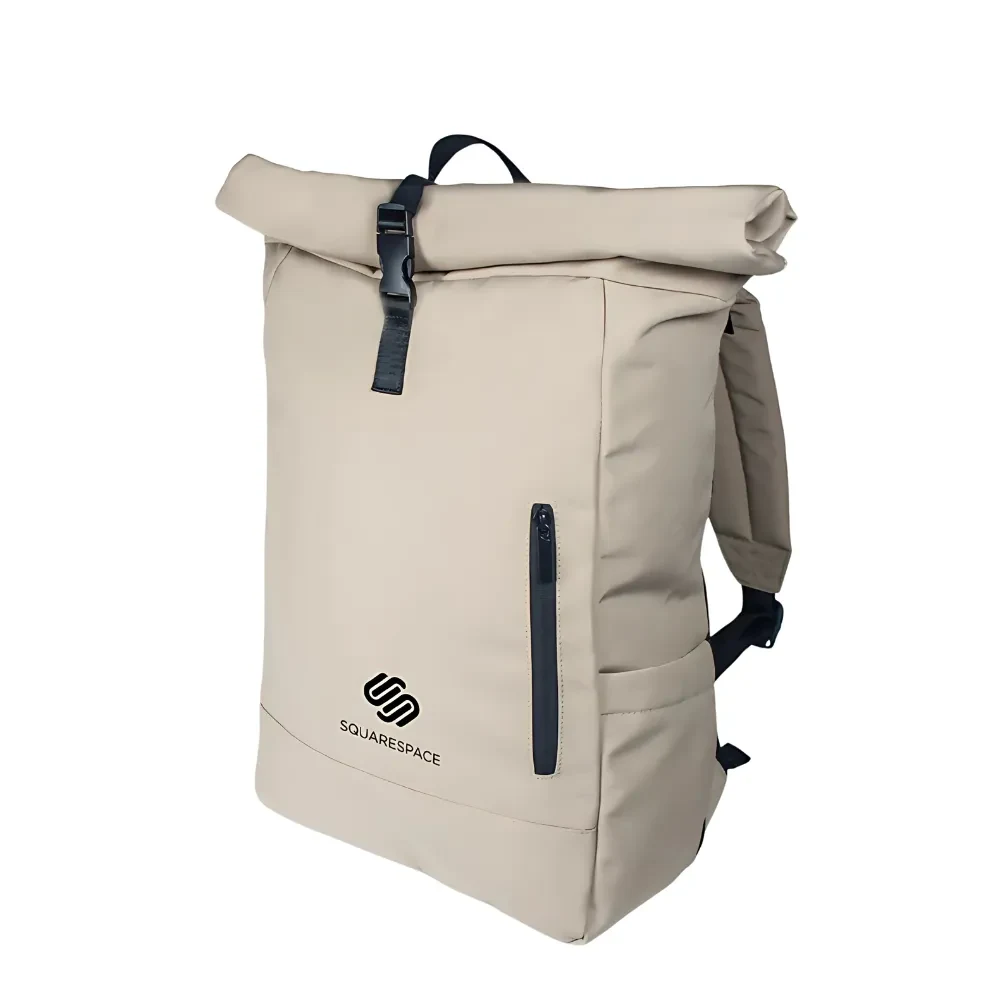 Roll Top Tech Backpack 1