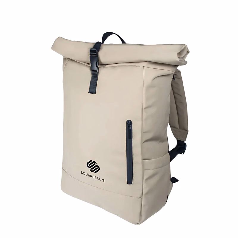Roll Top Tech Backpack